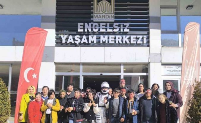 Mardin Büyükşehir Belediyesinden özel gereksinimli bireylere uzay yolculuğu