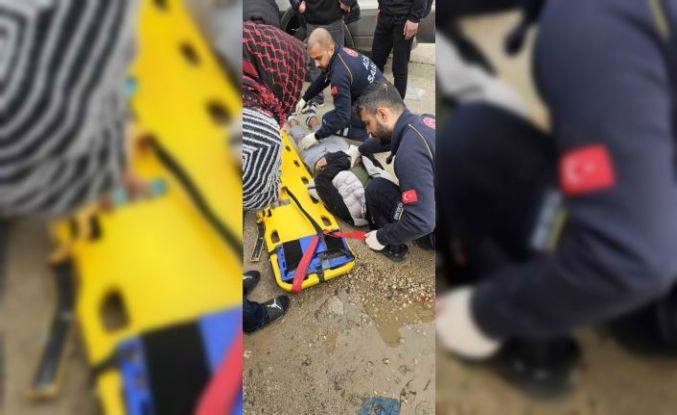 Mardin’de motosiklet ile minibüs çarpıştı: 1 yaralı