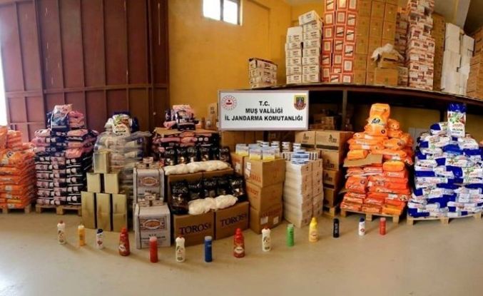 Muş’ta 3 milyon 903 bin TL değerinde sahte ürün ve kaçak tütün ele geçirildi