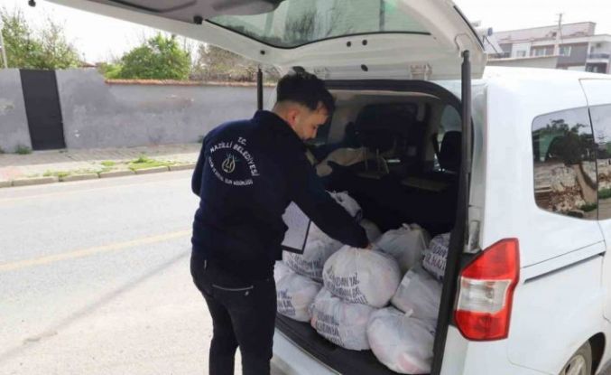 Nazilli Belediyesi Ramazan öncesi gıda yardımlarını artırdı