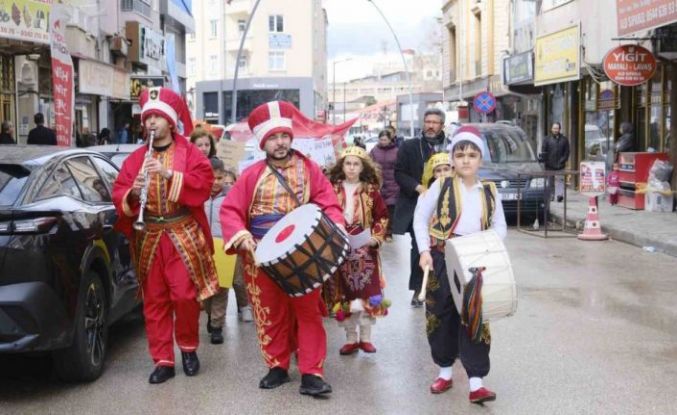 Öğrencilerden 11 ayın sultanı Ramazan’a coşkulu karşılama
