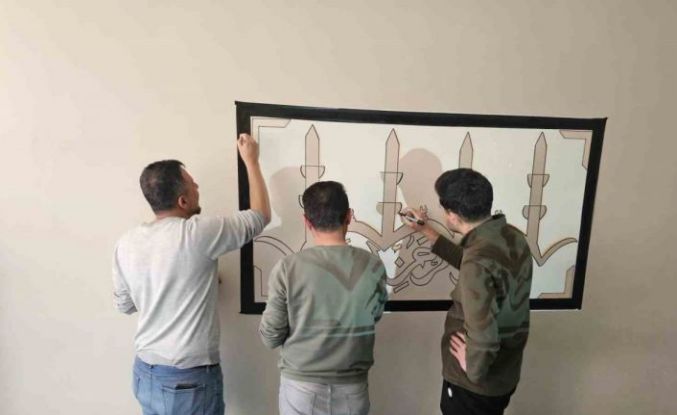 Okul mescitleri Ramazan’a uygun şekilde tezyin edildi