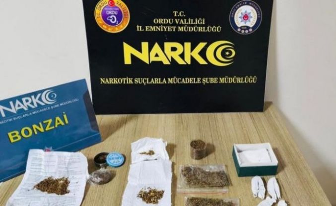 Ordu’da uyuşturucu operasyonlarında 19 tutuklama