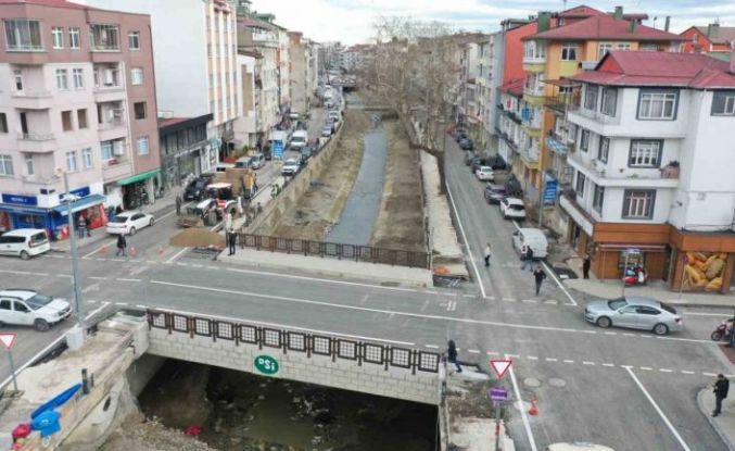 Ordu’da yenilenen köprü yeniden ulaşıma açıldı