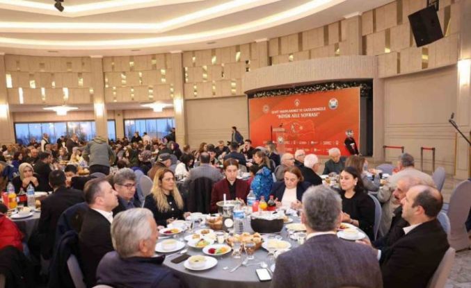 Rize’de şehit aileleri ve gaziler iftar sofrasında buluştu