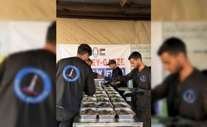 Şahinbey Belediyesi’nden Gazze’de kardeşlik iftarı