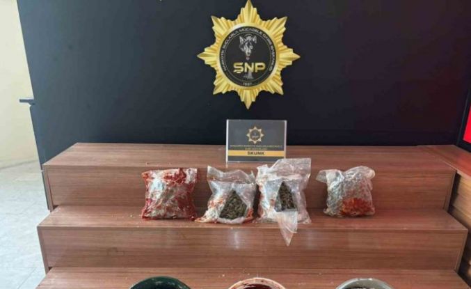 Salça ve peynir kovalarından uyuşturucu çıktı