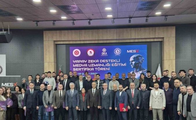 Samsun’da Yapay Zeka Destekli Medya Uzmanlığı eğitimi sona erdi