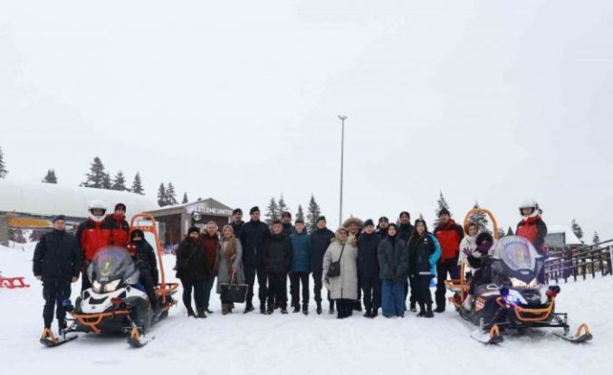 Şehit aileleri ve çocukları karın tadını jandarma ekipleriyle çıkardı