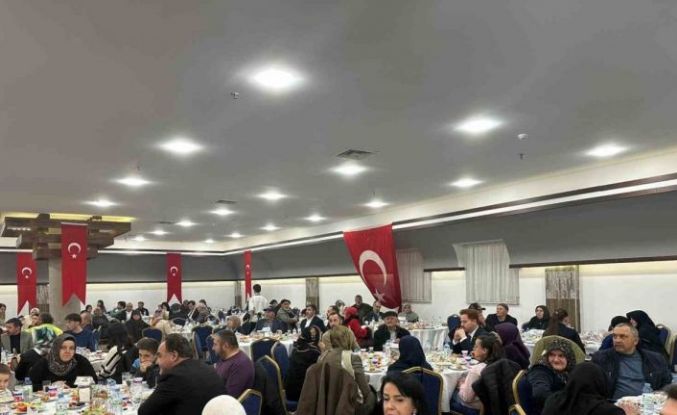 Şehit yakınları ve gaziler iftar sofrasında buluştu