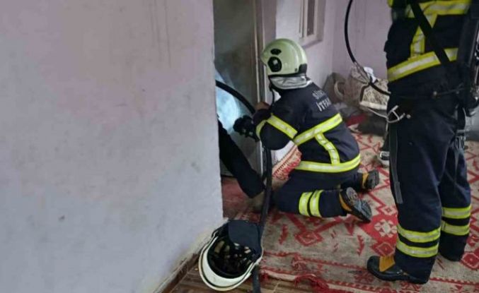 Siirt’te müstakil evde yangın