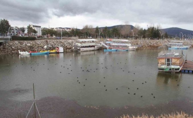 Son yağışlar Beyşehir Gölü’ne can suyu oldu