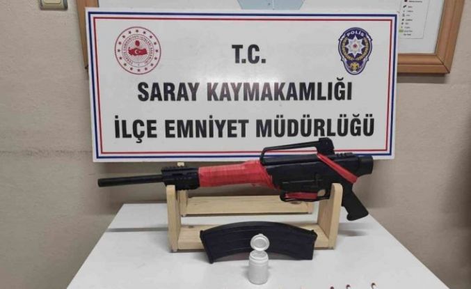 Tekirdağ’da uyuşturucu ve silah operasyonu: 4 gözaltı