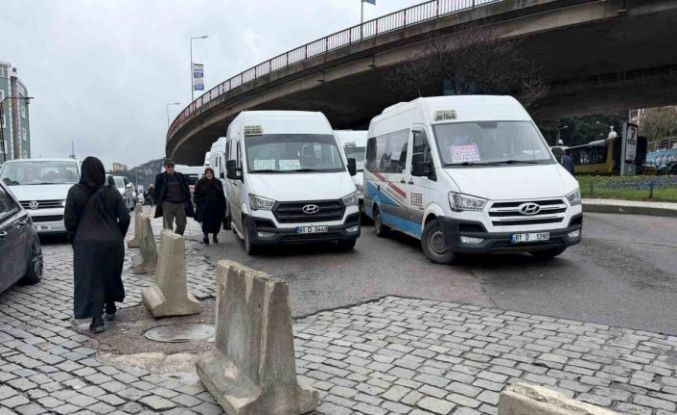 Trabzon’da şehir içi ulaşımda durak gerginliği