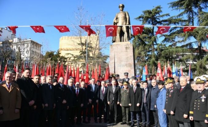 Trabzon’un düşman işgalinden kurtuluşunun 108. yıl dönümü kutlandı