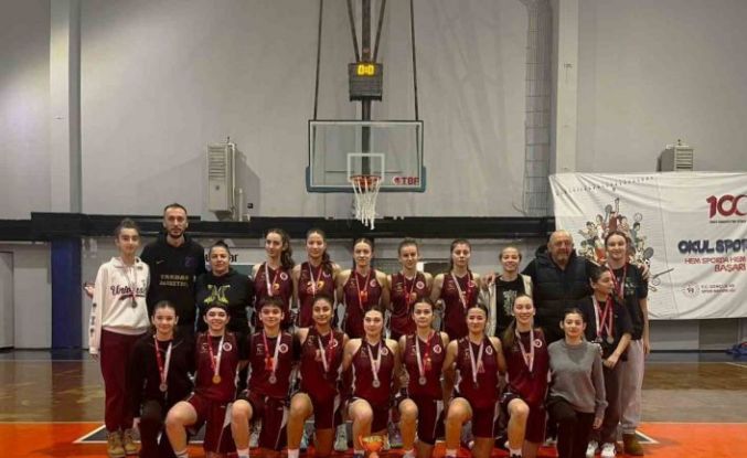 TREDAŞ Spor Kulübü U18 Kız Takımı namağlup il şampiyonu oldu
