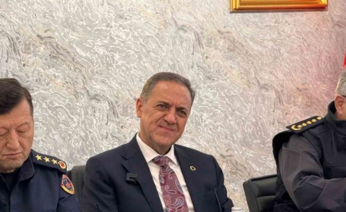 Vali Usta, 2025 yıllı asayiş verilerini paylaştı