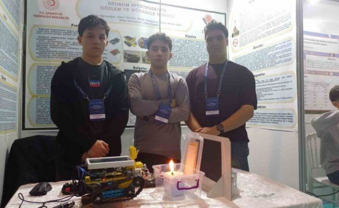 Yangına ’otonom’ müdahale