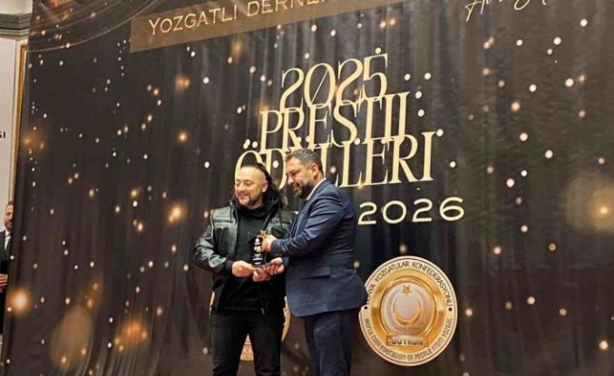 Yozgatlı Dernekler Federasyonu 2025 Prestij Ödülleri sahiplerini buldu