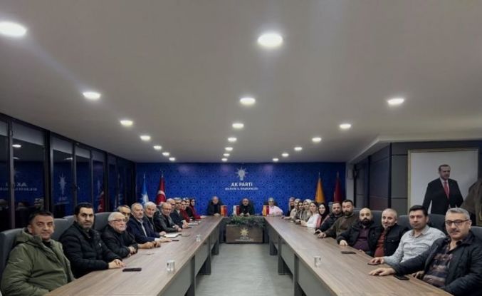 AK Parti Bilecik’te Haftalık İl Yönetim Kurulu Toplantısı gerçekleştirildi