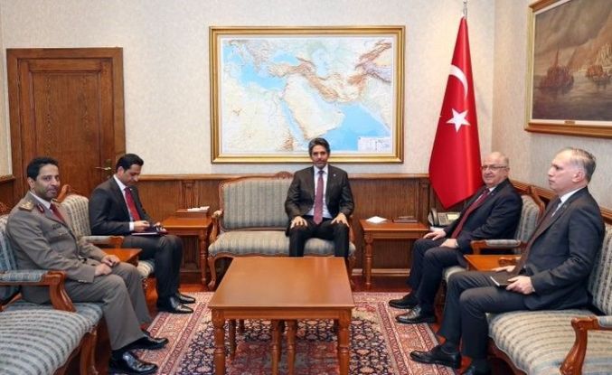 Bakan Güler, Katar Ankara Büyükelçisi Al-Henzab’ı kabul etti