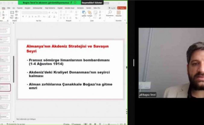 BARÜ’de Çanakkale Cephesi ve 18 Mart Boğaz Zaferi anlatıldı