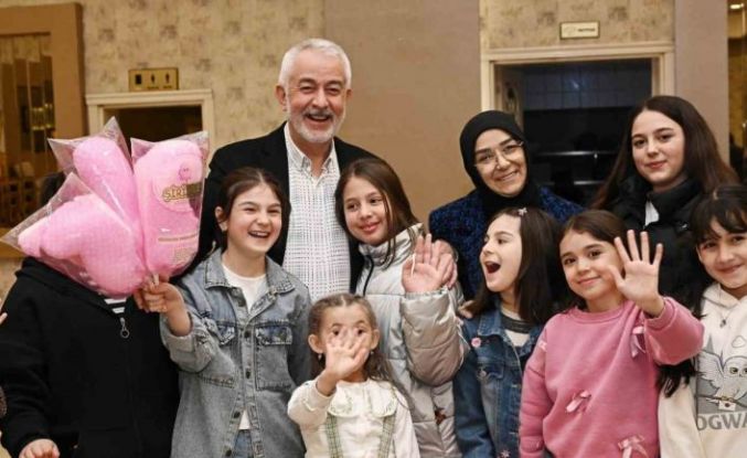 Başkan Başdeğirmen, çocuklarla iftarda buluştu