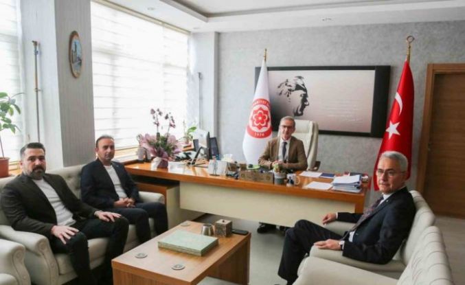 Başkan Özdemir, medikal firmaların mağduriyetlerini Doğan ile görüştü