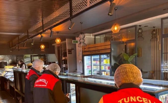 Bayram öncesi gıda alarmı: Tunceli’de denetimler sıklaştırıldı