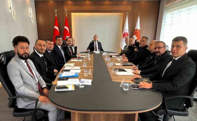 Burdur’da uyuşturucu ve yasa dışı bahisle mücadele toplantısı