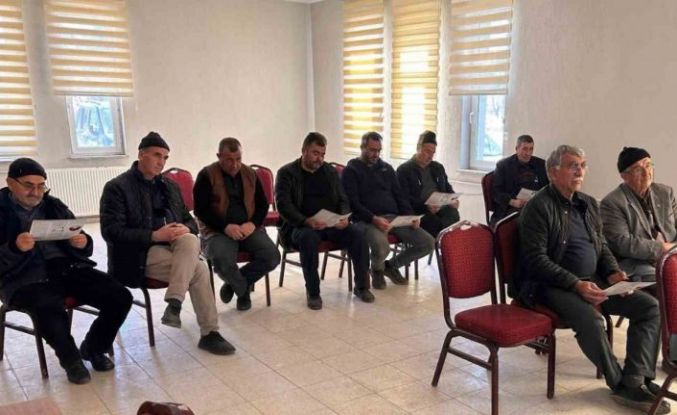 Çiftçilere yönelik doğru sulama ve gübreleme eğitimi