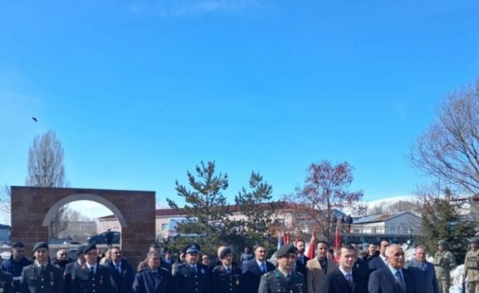 Çıldırda 18 Mart şehitleri anma ve Çanakkale Deniz Zaferi yıldönümü etkinliği