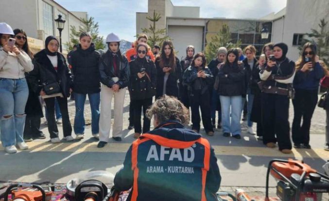 Deprem Haftası’nda Tunceli’de afet farkındalığı seferberliği