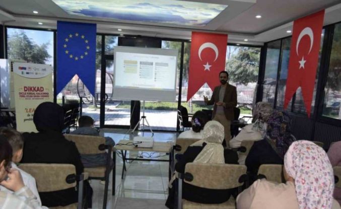 Dicle Yerel Eylem Grubu Derneğinden muhtar, kandın ve gençlere IPARD III eğitimi