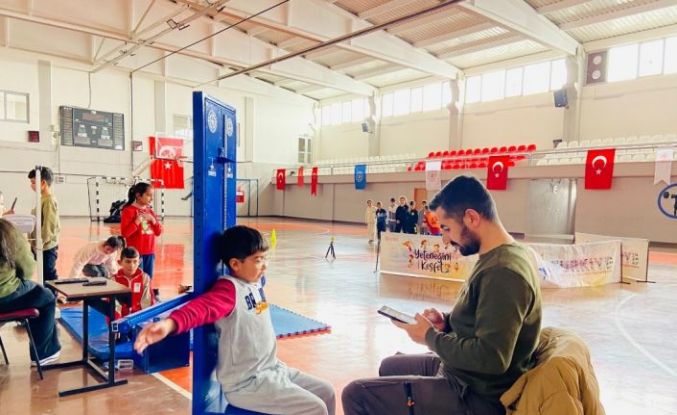 Diyadin’de geleceğin sporcuları keşfediliyor