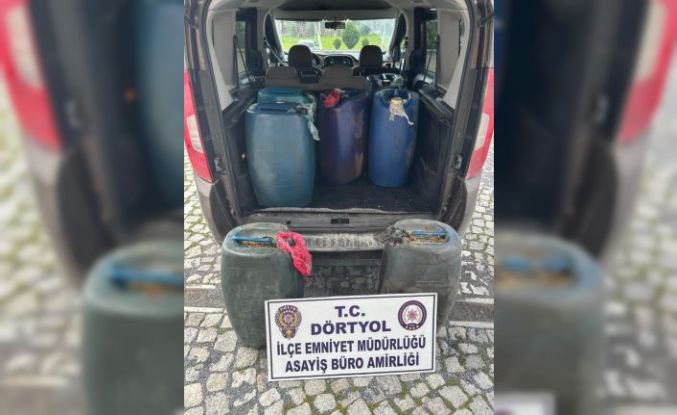Dörtyol’da tırlardan mazot çalan şüpheli yakalandı