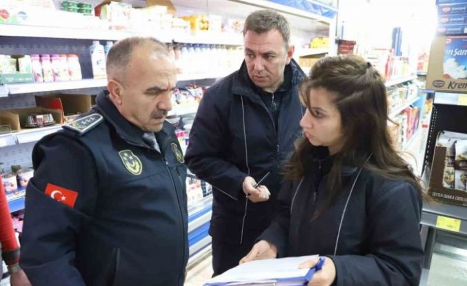 Erzincan’da 80 markete zabıta denetimi