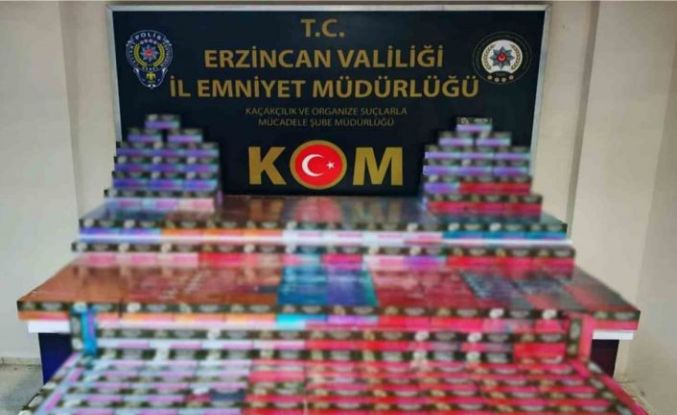 Erzincan’da kaçakçılık operasyonunda 6 zanlı yakalandı