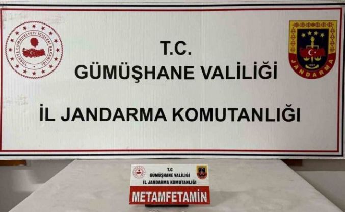 Gümüşhane’de uyuşturucu operasyonlarında iki şüpheli yakalandı