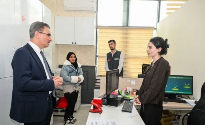 İl Göç İdaresi’nden Vali Baruş’a bilgilendirme