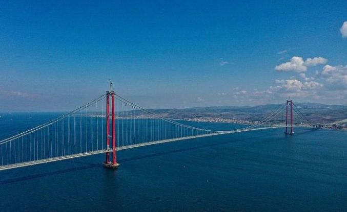 Jandarmadan 1915 Çanakkale Köprüsünde dronlu trafik denetimi