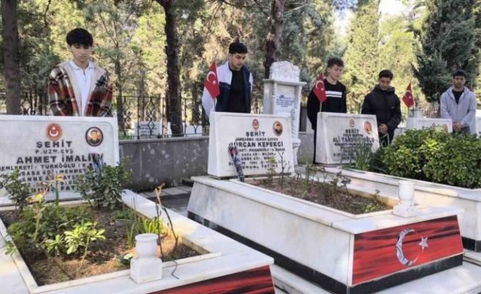 Kahramanmaraş’ta şehitler Ramazan Bayramı öncesi dualarla anıldı