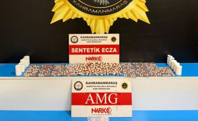 Kahramanmaraş’ta uyuşturucu operasyonu: 4 tutuklama