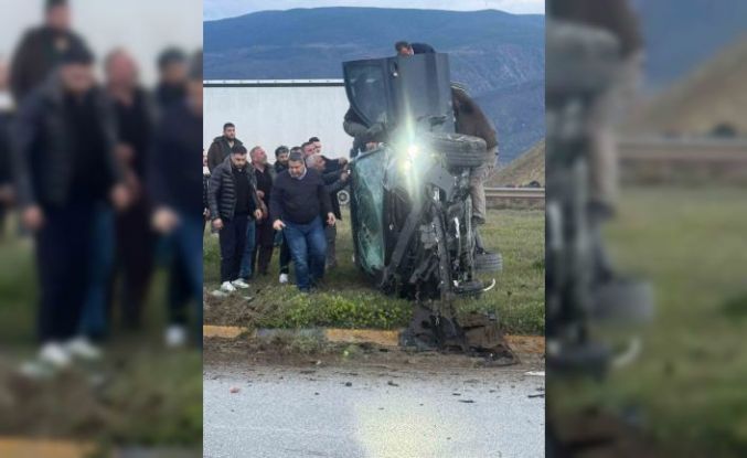Kastamonu’da iki cip ile otomobil çarpıştı: 1 yaralı