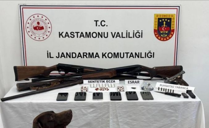 Kastamonu’da uyuşturucu operasyonu: 3 tutuklama