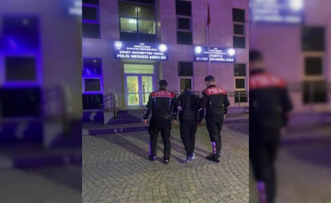 Kırklareli’nde asayiş uygulamalarında aranan 8 şahıs yakalandı
