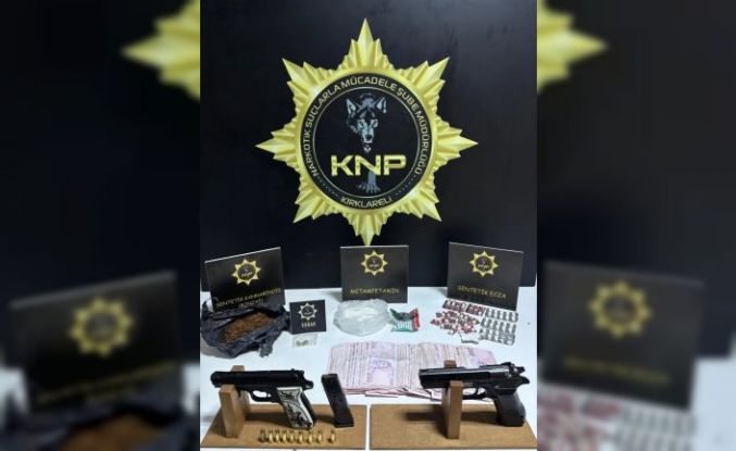 Kırklareli’nde uyuşturucu operasyonu: 1 tutuklama