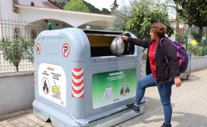 Marmaris’te akıllı konteyner dönemi başladı