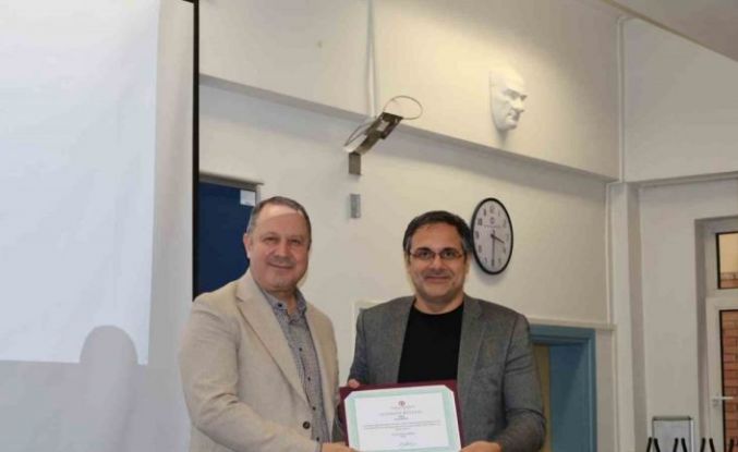 Mesleğin ustası öğrencilerle tecrübelerini paylaştı