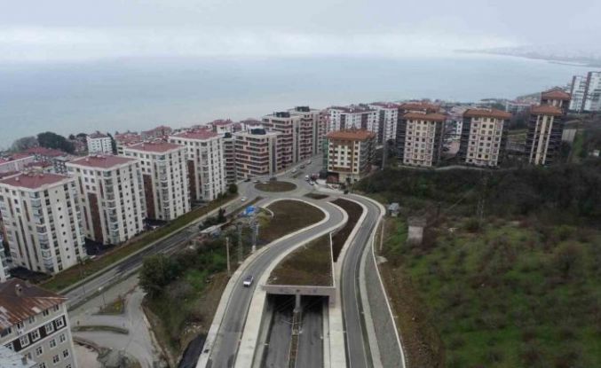 Pulathane Bulvarı’nda yol yapım çalışmaları sürüyor